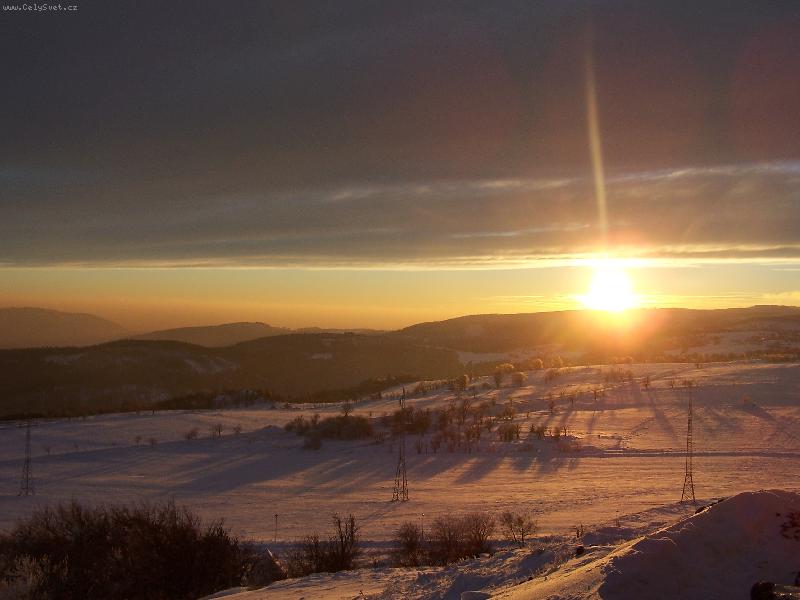 Foto: Z�pad slunce